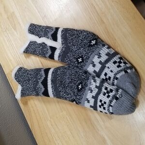 Knitted Slipper Socks